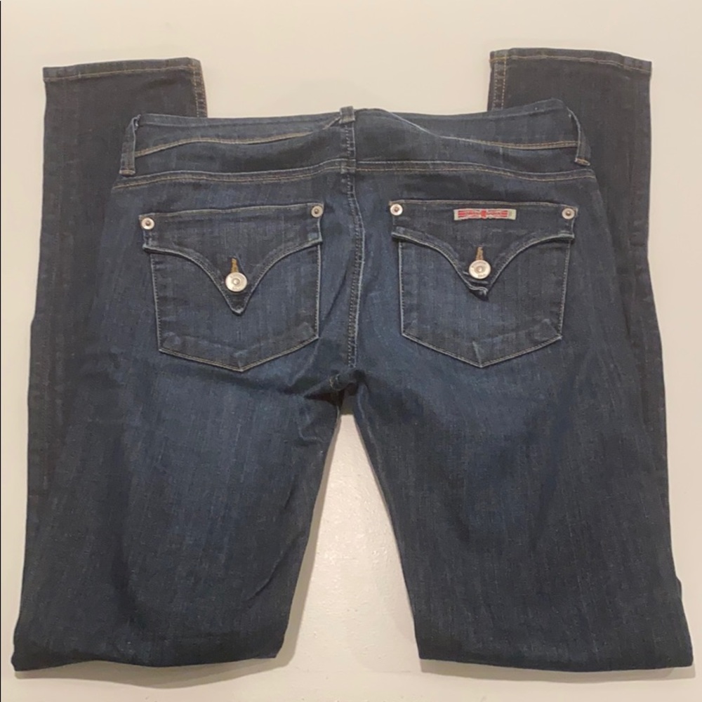 Hudson Collin midrise skinny jeans